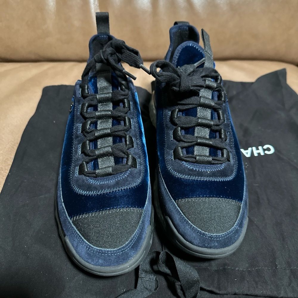 Chanel navy blue